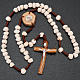 Rosario Medjugorje piedra madera y cuerda s2