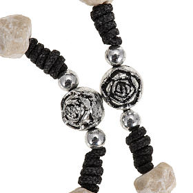 Medjugorje stone corded rosary