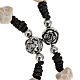 Medjugorje stone corded rosary s2