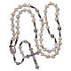 Medjugorje stone corded rosary s4
