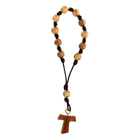 Ten-bead rosary with knots