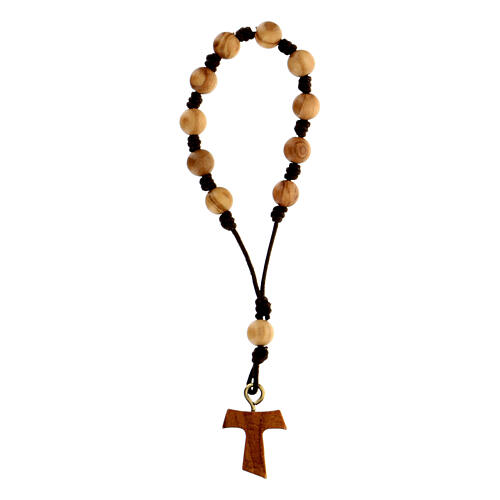 Ten-bead rosary with knots 1