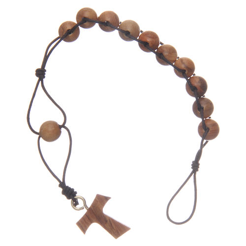 Ten-bead Tau rosary, double binding 1