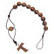 Ten-bead Tau rosary, double binding s1