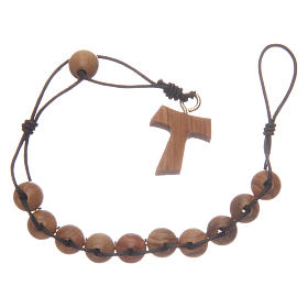 Ten-bead Tau rosary, double binding