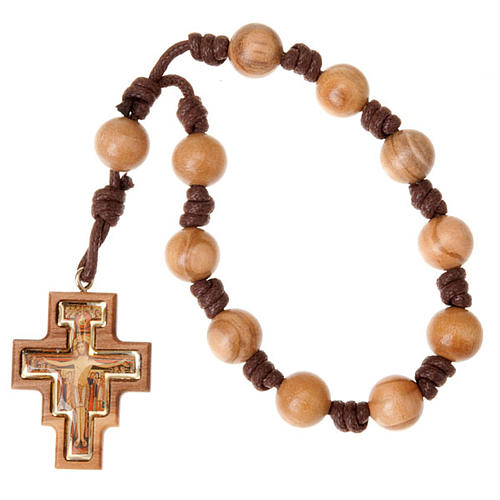 Saint Damian ten beads rosary 1