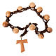 Ten beads rosary braided tau s1