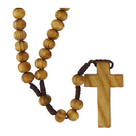 Wooden rosary necklace of Jubilee 2025