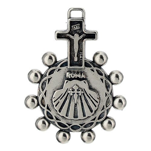 Single decade rosary of Jubilee 2025, alloy, medal of 1.6 in 5