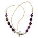 Amethyst decade rosary bracelet accessory s1