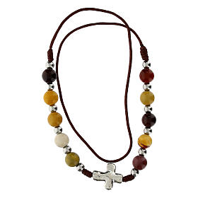 Accessorio decina grani in mookaite