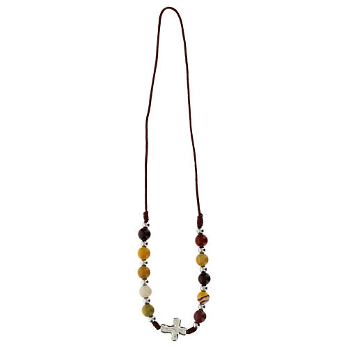Accessorio decina grani in mookaite 2