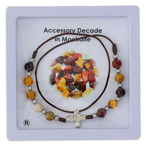 Accessorio decina grani in mookaite 3