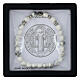 Bracciale howlite bianca elastico s3