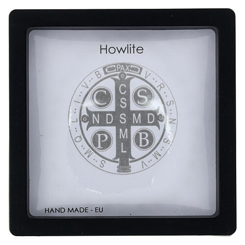 White howlite elastic bracelet 4