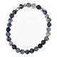 Elastic bracelet in blue sodalite s2