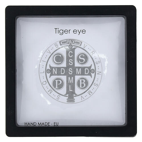 Pulsera ojo de tigre elástica 4