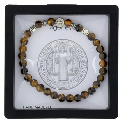 Elastic tiger eye bracelet 3