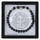Bracciale in pietra onice elastico s3