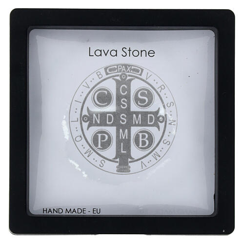 Armband, elastisch, Vulkangestein-Perlen 9