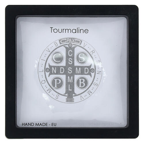 Armband, elastisch, Turmalin-Perlen 5 mm 4