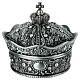 Metal Rosary Holder Crown 13.5x16 cm s1