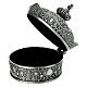 Crown-shaped metal rosary case s2