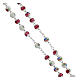 Rosario Fatima grani 4 mm in plastica s3