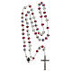 Rosario Fatima grani 4 mm in plastica s4