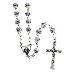 Rosary with 0.16 in plastic beads