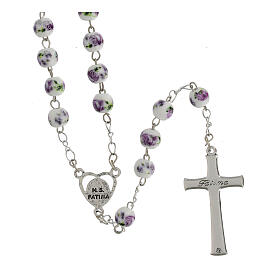 Fatima Rosary 4mm Plastic Beads