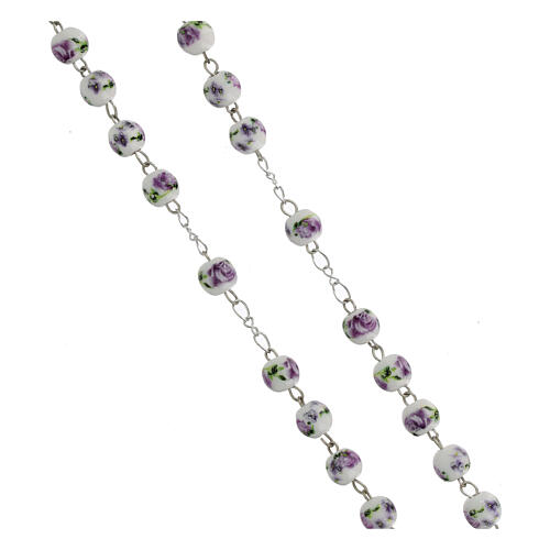 Fatima Rosary 4mm Plastic Beads 3