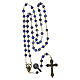 Rosary of lapis lazuli, 0.12 in beads s4