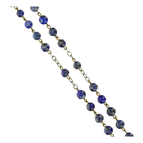 Rosario in lapislazzuli 3 mm 3