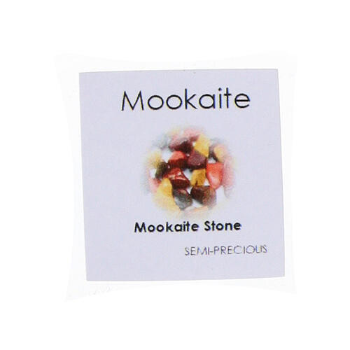 Rosary of mookaite, 0.12 in beads 6