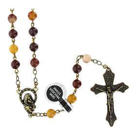 Rosario de mokaita 3 mm
