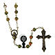 Rosary with 3mm Unakite Beads s1