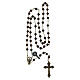 Rosary with 3mm Garnet Beads s4
