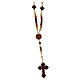 Rosario in legno Madonna di Fatima 2 mm s2