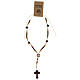 Rosario in legno Madonna di Fatima 2 mm s4