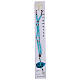 Chapelet en pierre turquoise 3 mm et corde s5
