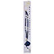 Chapelet en sodalite grains 3 mm corde blanche s5