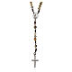Rosary with 0.12 in agate beads s1