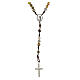 Rosario granos de ágata 3 mm s2