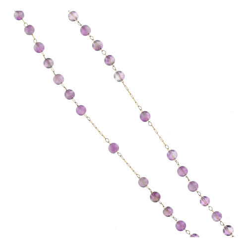 Amethyst Bead Rosary 2 mm 3