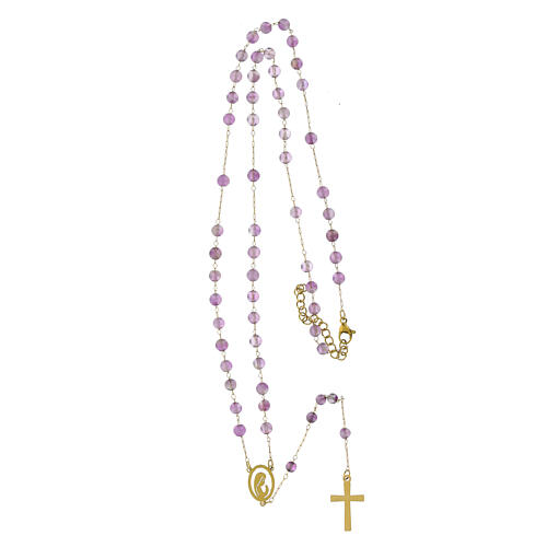 Amethyst Bead Rosary 2 mm 4