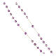 Amethyst Bead Rosary 2 mm s3