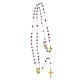 Amethyst Bead Rosary 2 mm s4