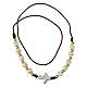 Accessorio decina grani in pietra howlite 3 mm s1