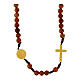 Rosary with 0.12 in beads of palo santo s2